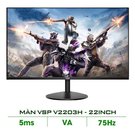 MÀN HÌNH PHẲNG LED VSP 22INCH TRÀN VIỀN V2203H