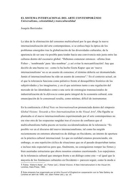 PDF EL SISTEMA INTERNACIONAL DEL ARTE CONTEMPORÁNEO PDF fileEL