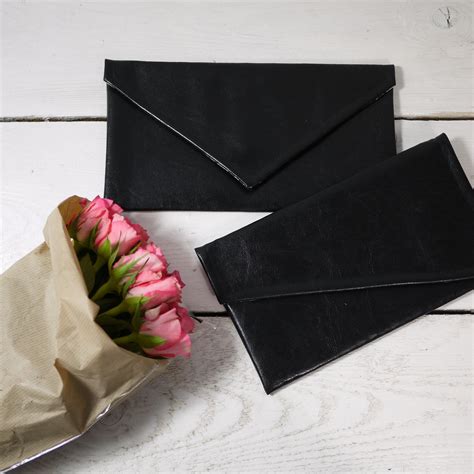 Simple Black Clutch Simple Black Purse Black Bridesmaids - Etsy