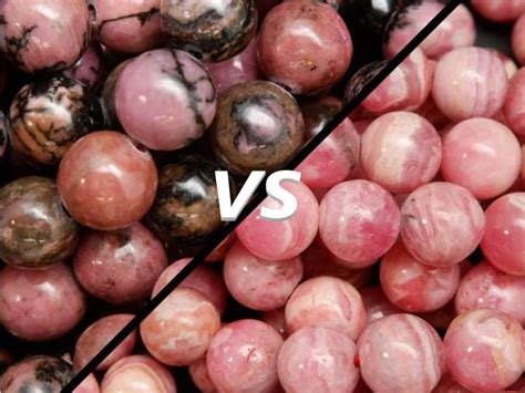 What S The Difference Between Rhodonite And Rhodochrosite