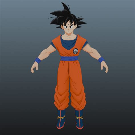 Dragon Ball 3d - Goku Dragon Ball for Blender Only - 3D Model by Animator45