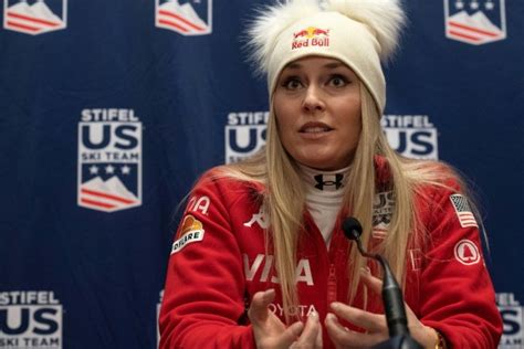 Pour l amour du ski Lindsey Vonn fait son grand retour à Saint Moritz