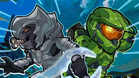 O NOVO CROSSOVER HALO NO BRAWLHALLA ESTÁ INCRIVEL YouTube