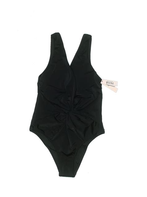 Victorias Secret Solid Black One Piece Swimsuit Size M 62 Off Thredup