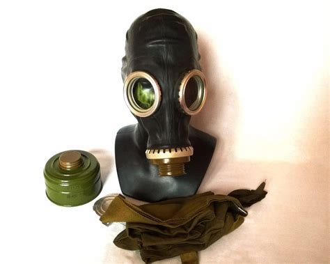 Personal Field Gear Soviet Russian Military Gas Mask Gp M New Full