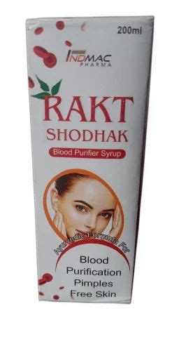 Rakt Shodhak Blood Purifier Syrup Ml At Bottle In Moradabad