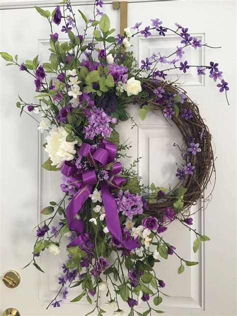 Brilliant Spring Door Wreaths Design Ideas Pimphomee Spring Door