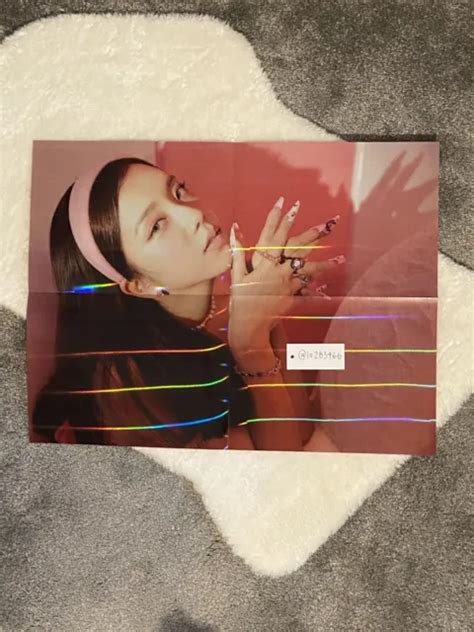 Blackpink 41 The Album Limited Edition Photobook Jisoo Bookmark