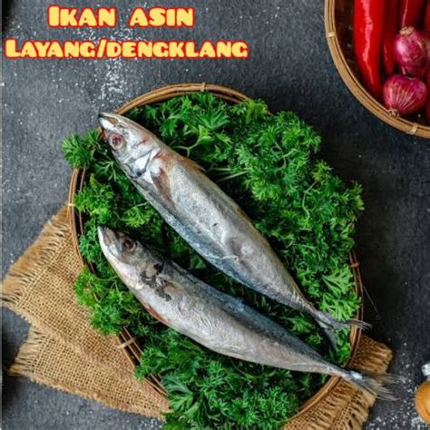 Jual Ikan Asin Layang Dengklang Kg Shopee Indonesia