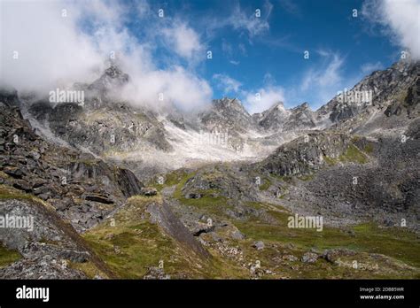 View Above Gold Mint Hut Gold Mint Trail Hatcher Pass Recreation Area