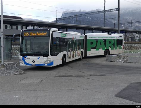 MB C2 Hybrid Nr 112 Der BOGG Am 22 5 22 Bei Der Abfahrt Beim Bahnhof