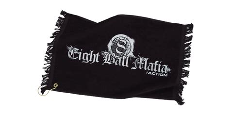 Eight Ball Mafia Towel with Grommet