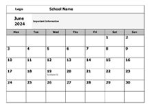 Google Docs Calendar Template 2024 25 School Year Indicate Dore Nancey