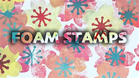 How To Make A DIY Foam Stamp Tutorial | Brother Crafts