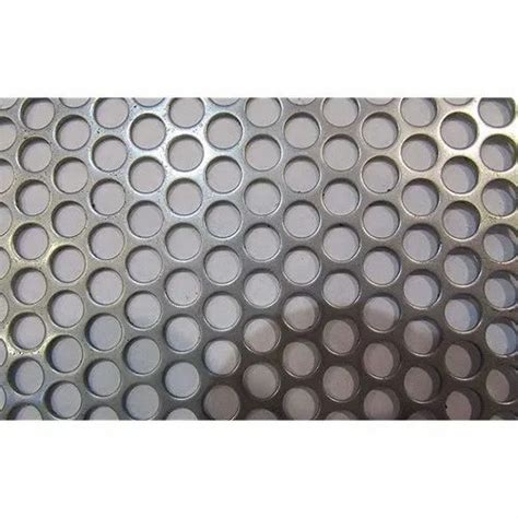 Hot Rolled Round Mild Steel Perforated Sheet For Construction Size