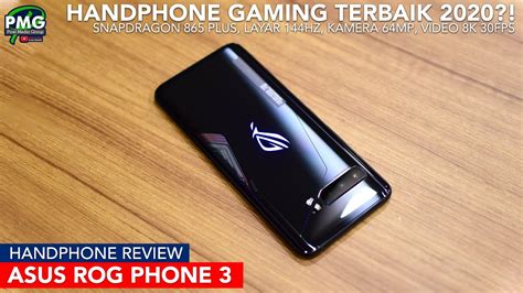 Handphone Gaming Terbaik Asus Rog Phone Review Indonesia Youtube