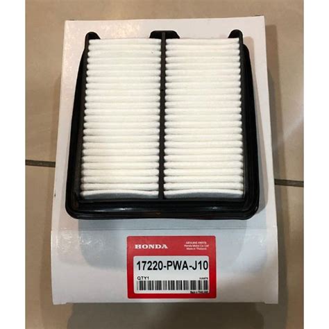 Honda Jazz Fit 2007y Air Filter 17220 Pwa J10 Shopee Malaysia