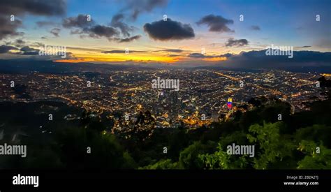 Montserrate view in Bogota, Colombia Stock Photo - Alamy