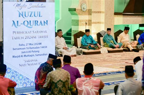 Nuzul Al Quran Peringkat Negeri Meriah Di Masjid Al Muttaqin Suara