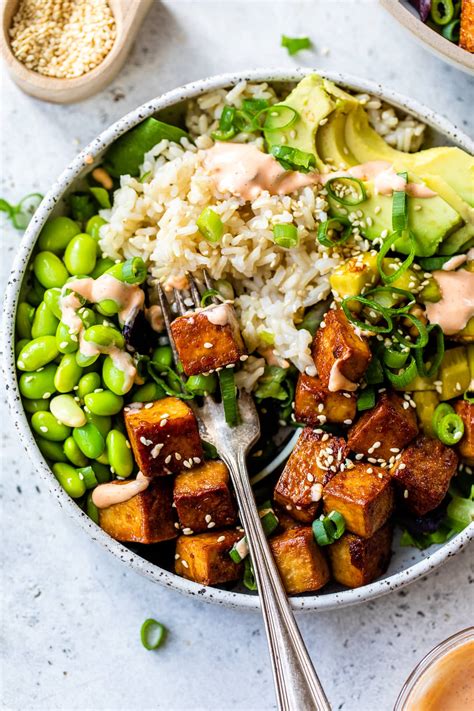 Tofu Poke Bowl - Recipe Chronicle