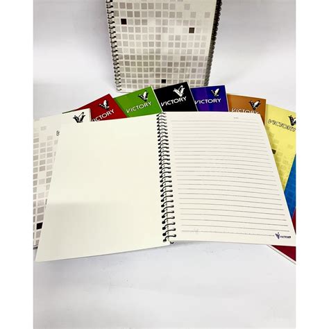 Victory Notebook Spiral Writing Composition With Yarn L Sold Per Ream