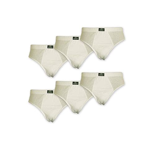 6 Pezzi Di Slip Uomo In Cotone Bianco ShopX It Compra Italiano