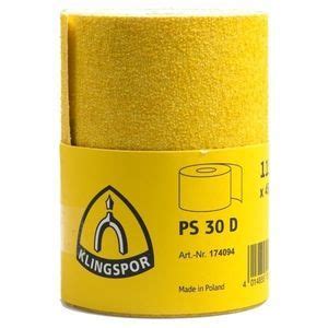 Rouleau Abrasif En Oxyde D Aluminium Ps C Klingspor En Papier