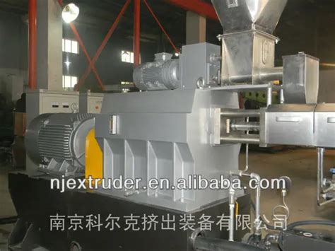 Shj Twin Screw Compounding Plastic Pelletizer Machines For Pe Eva Caco Hot Cuting Pelletizer