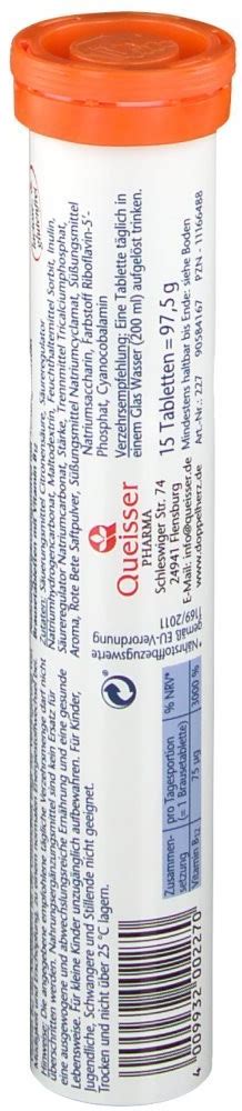 Doppelherz Vitamin B Brausetabletten Stk Ab