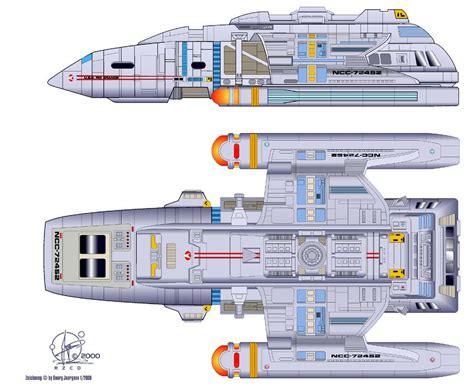 Star Trek Runabout Schematics Robert Bonchune