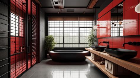 20 Red and Black Bathroom Ideas: Transform Your Space with Bold Colors