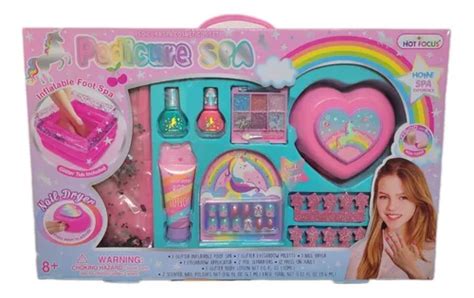 Pedicure Spa Hot Focus Set De Pedicura Para Niñas Meses sin interés