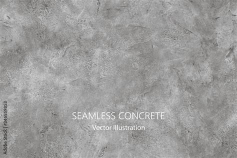 Seamless vector gray concrete texture. Stone wall background. Stock ...