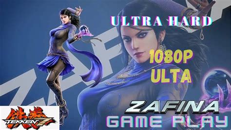 Tekken Zafina Gameplay Ultra Hard Setting P Ultra Youtube