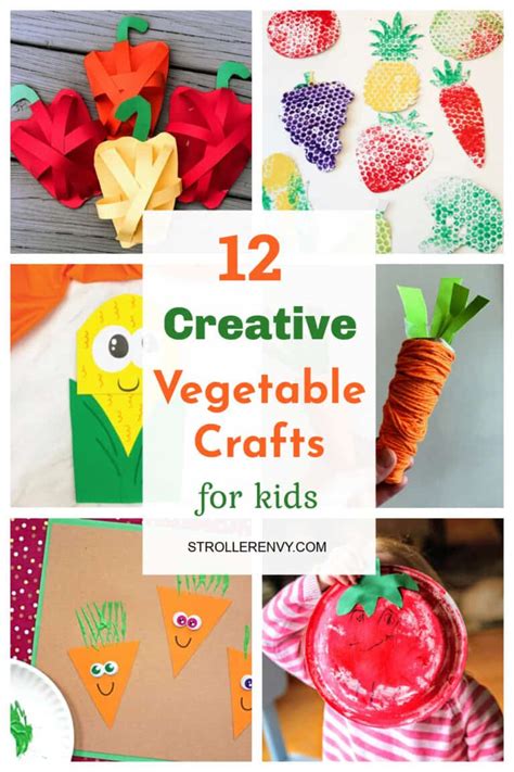 12 Fun Vegetable Crafts for Kids: Perfect for Any Age!