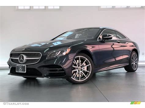 Magnetite Black Metallic 2020 Mercedes Benz S 560 4matic Coupe Exterior