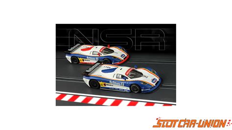 Nsr Aw Mosler Mt R Rothmans Blue N Evo Tria Slot Car