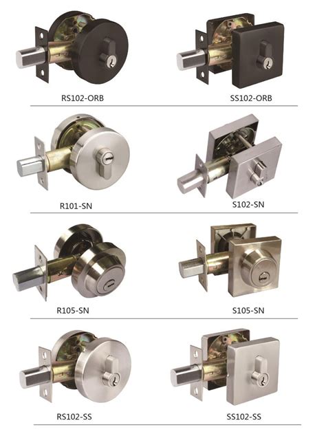 Stainless Steel single open Entrance Deadbolt lock