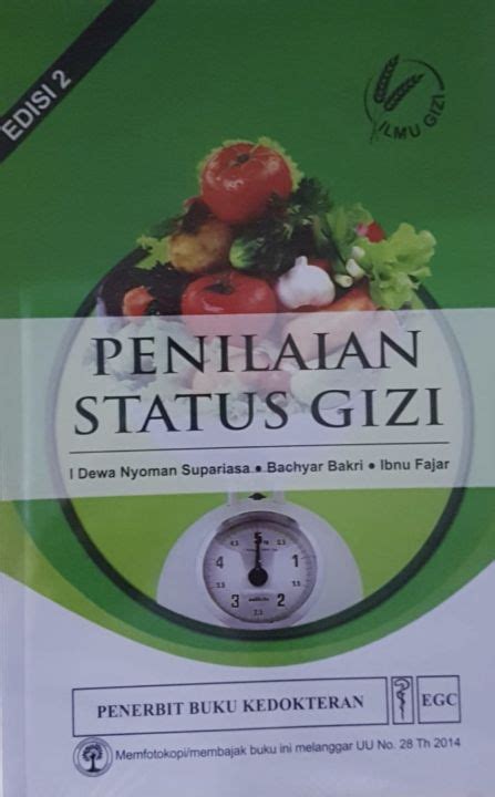 Original Penilaian Status Gizi Edisi I Made Nyoman Supariasa