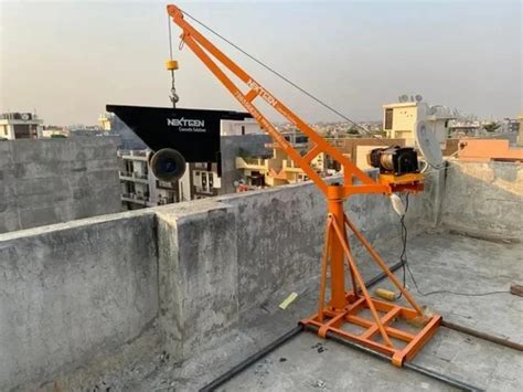 Without Trolley Material Hoist Powerbull Monkey Lift Machine At Rs