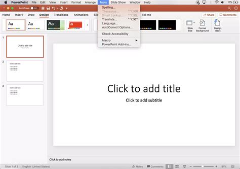 How To Change Your Language Settings In Microsoft PowerPoint In 3