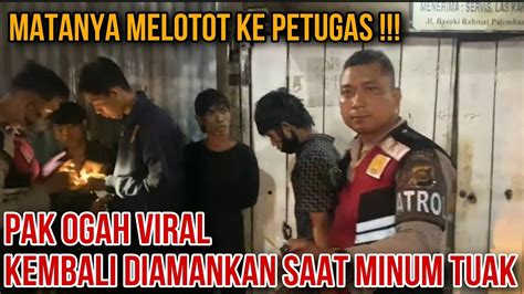 Brown Baret Dit Samapta Polda Sumsel Kembali Amankan Pak Ogah Yang