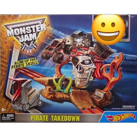 Hot Wheels Monster Trucks Jam Playset