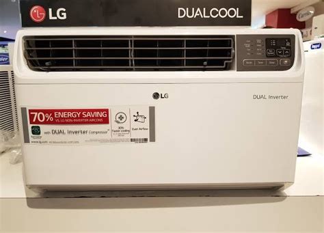 LG LA100EC DUAL INVERTER WINDOW TYPE AIRCON WIFI 1HP TV Home