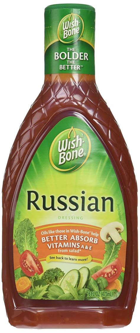 Wish Bone Russian Dressing 16 Oz 473ml Pack Of 3