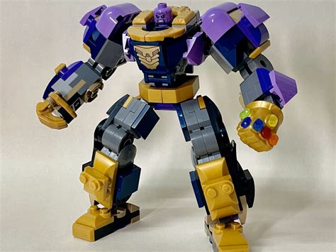 LEGO MOC Thanos Mech Armor 2x76242 by anderson_brick_art | Rebrickable - Build with LEGO