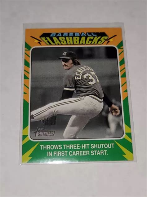 2024 TOPPS HERITAGE Dennis Eckersley 1975 Baseball Flashbacks BF 2 EUR