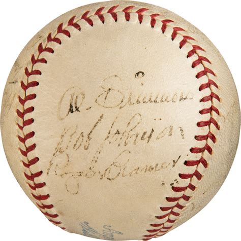 Lot Detail - 1935 American League All-Stars Team Signed OAL Baseball