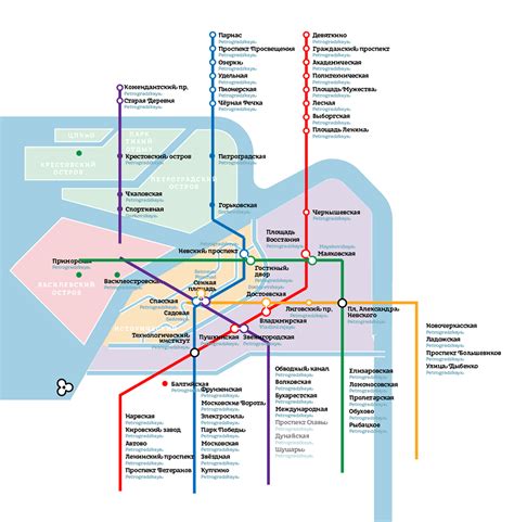The making of the Saint Petersburg Metro map