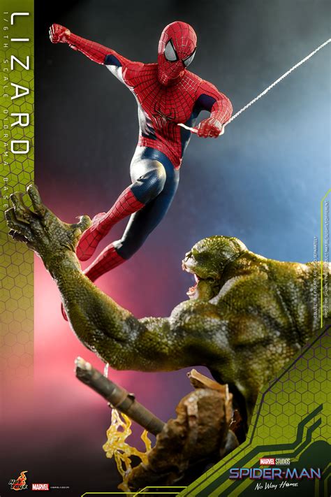 The Lizard From No Way Home And Spider Man From Amazing Spider Man 2 By Hot Toys The Toyark News